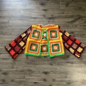 Handmade Blanket Cardigan